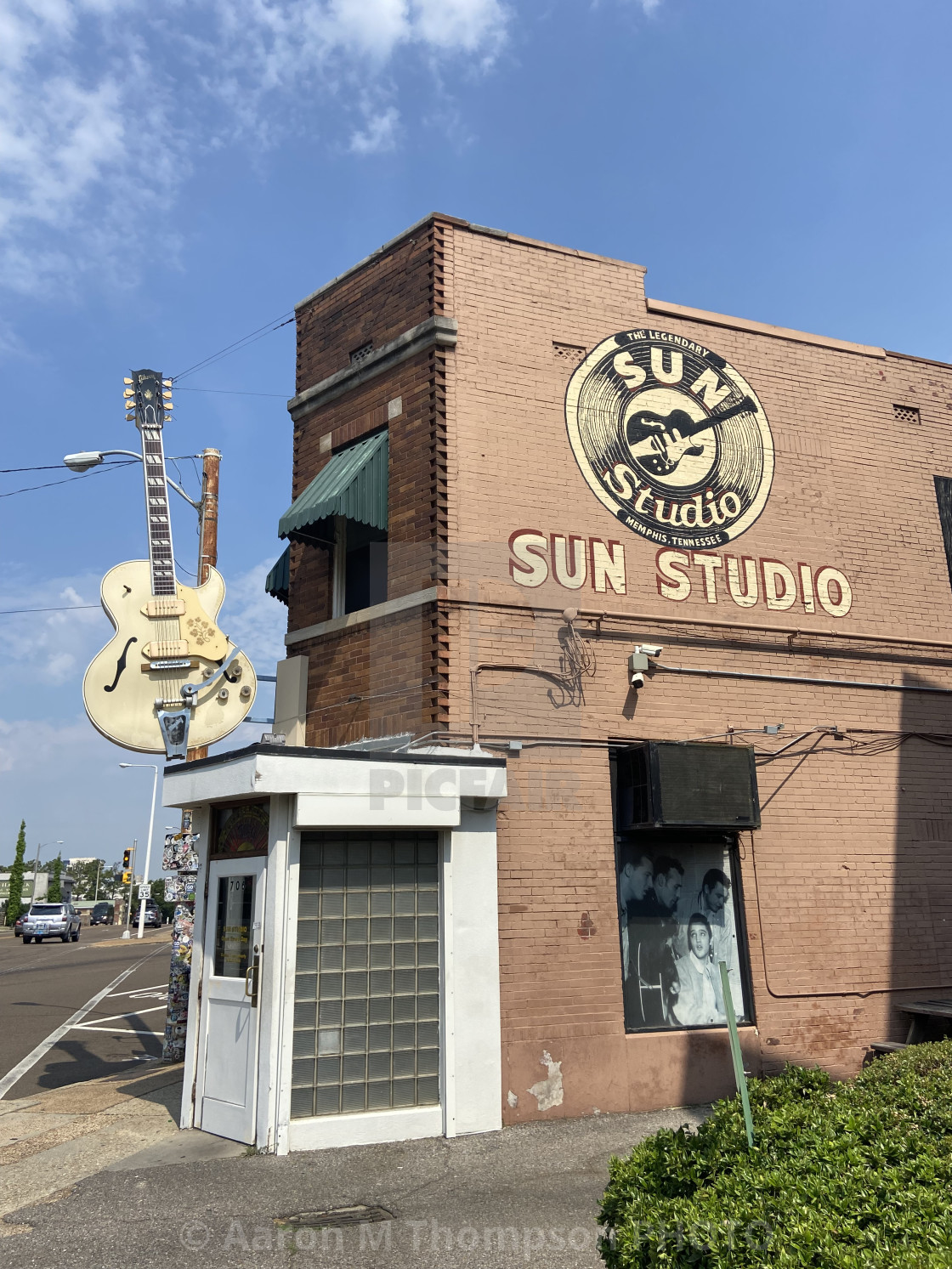 "Sun Studios- Memphis, Tennessee" stock image