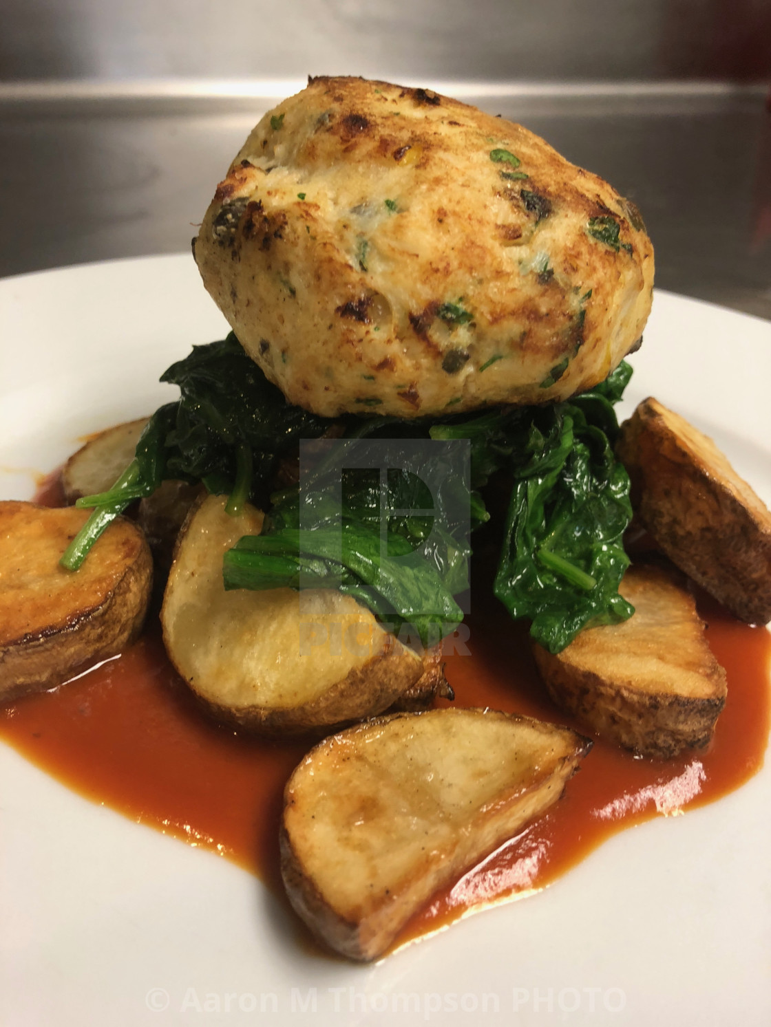 "Crab Cake- Food Series" stock image