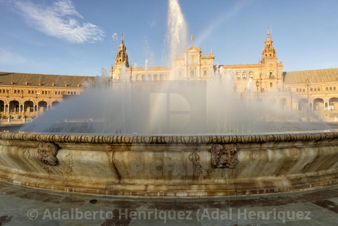 ""The Fountain"" stock image