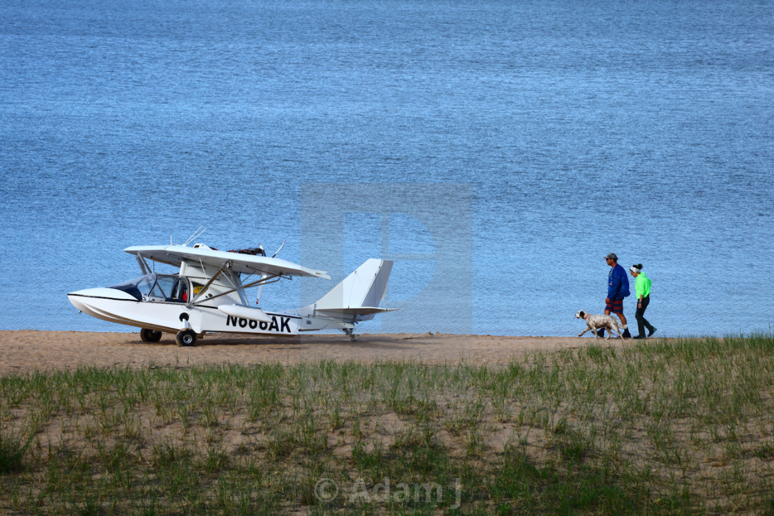 "Searey on beach, Grand Marais, Michigan" by Adam J. - $12.57 "Searey on beach, Grand Marais, Michigan" stock image