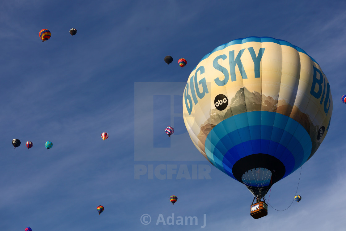 "Balloon Fiesta 13, Albuquerque, New Mexico" by Adam J. - $12.57 "Balloon Fiesta 13, Albuquerque, New Mexico" stock image