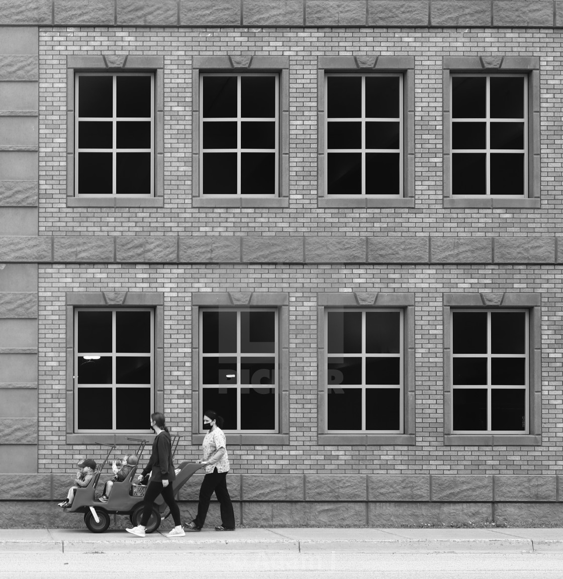 "Out for a Stroll, Sault Sainte Marie, Michigan" by Adam J. - $12.57 "Out for a Stroll, Sault Sainte Marie, Michigan" stock image