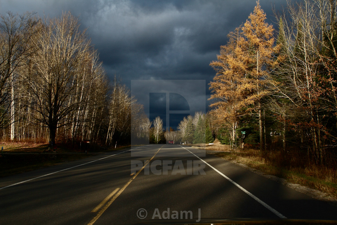 "Autumn Hues, Sault Sainte Marie, Michigan" by Adam J. - $12.57 "Autumn Hues, Sault Sainte Marie, Michigan" stock image
