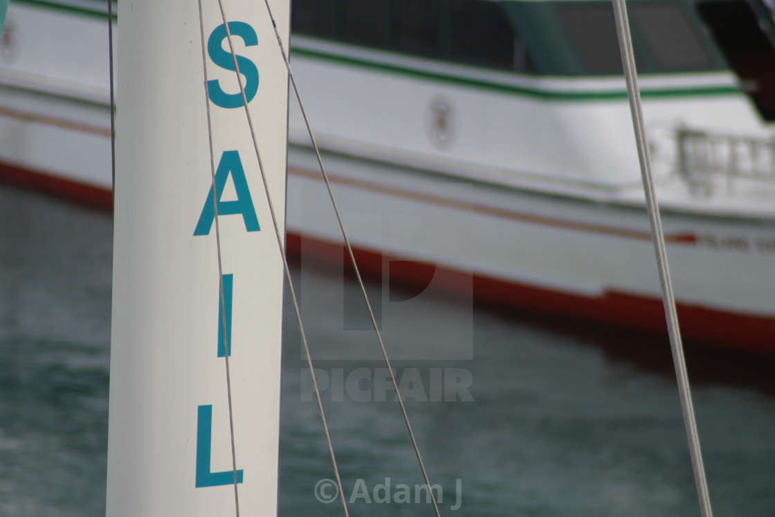 "Vessel Traffic 2, Mackinac Island, Michigan" by Adam J. - $12.57 "Vessel Traffic 2, Mackinac Island, Michigan" stock image