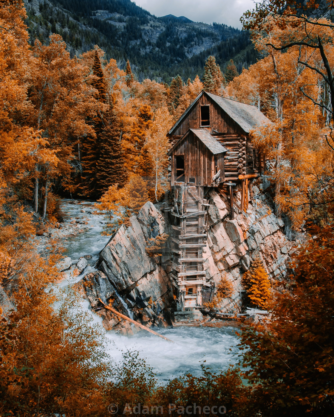 "Crystal Mill" stock image