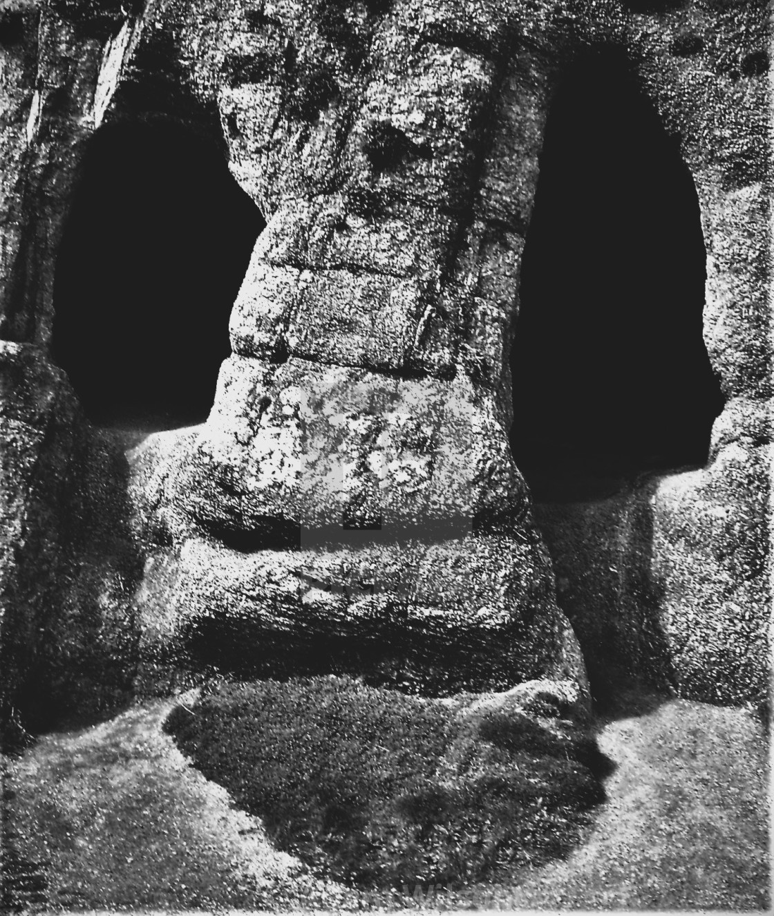 "Cave, Cornwall" stock image