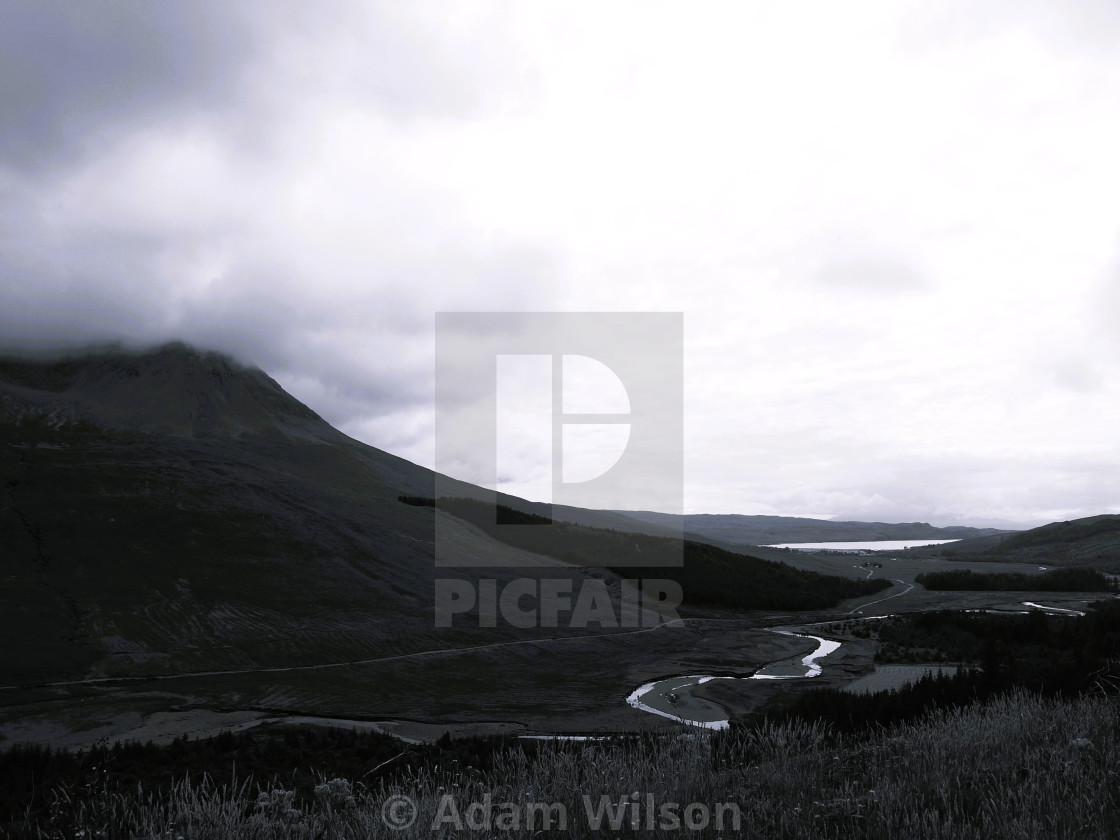 "Beinn na Caillich, Isle of Skye" stock image