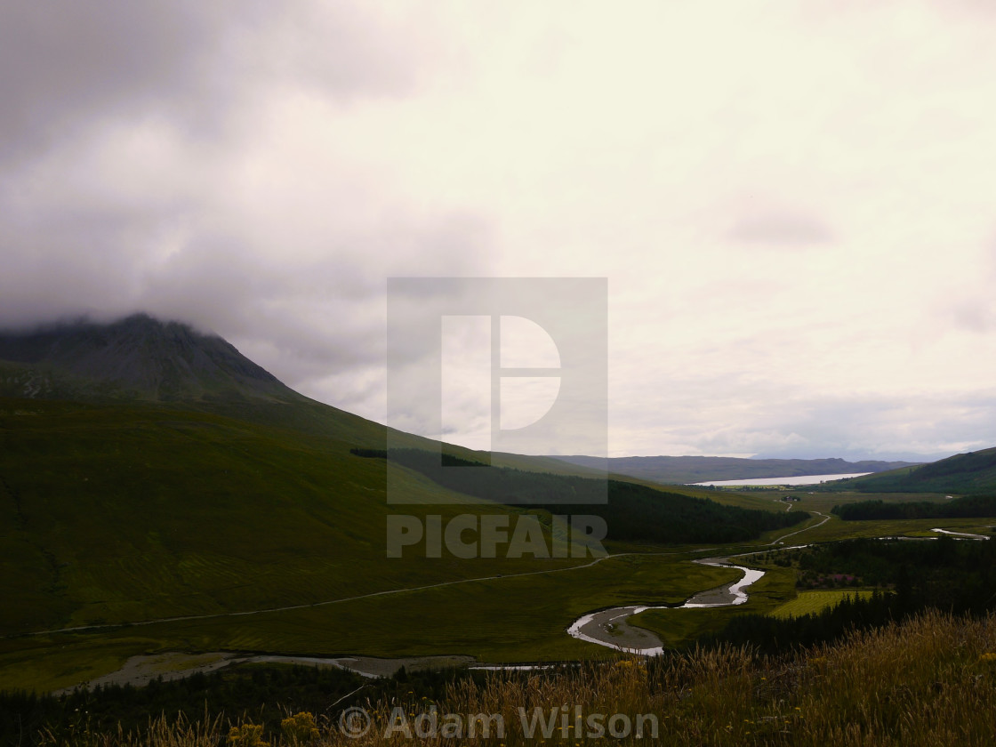 "Beinn na Caillich, Isle of Skye" stock image