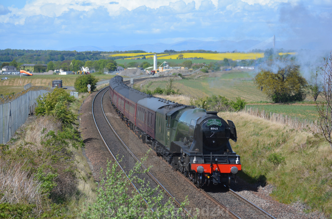 "Flying Scotsman" by Adam Zawadzki - $15.35 "Flying Scotsman" stock image