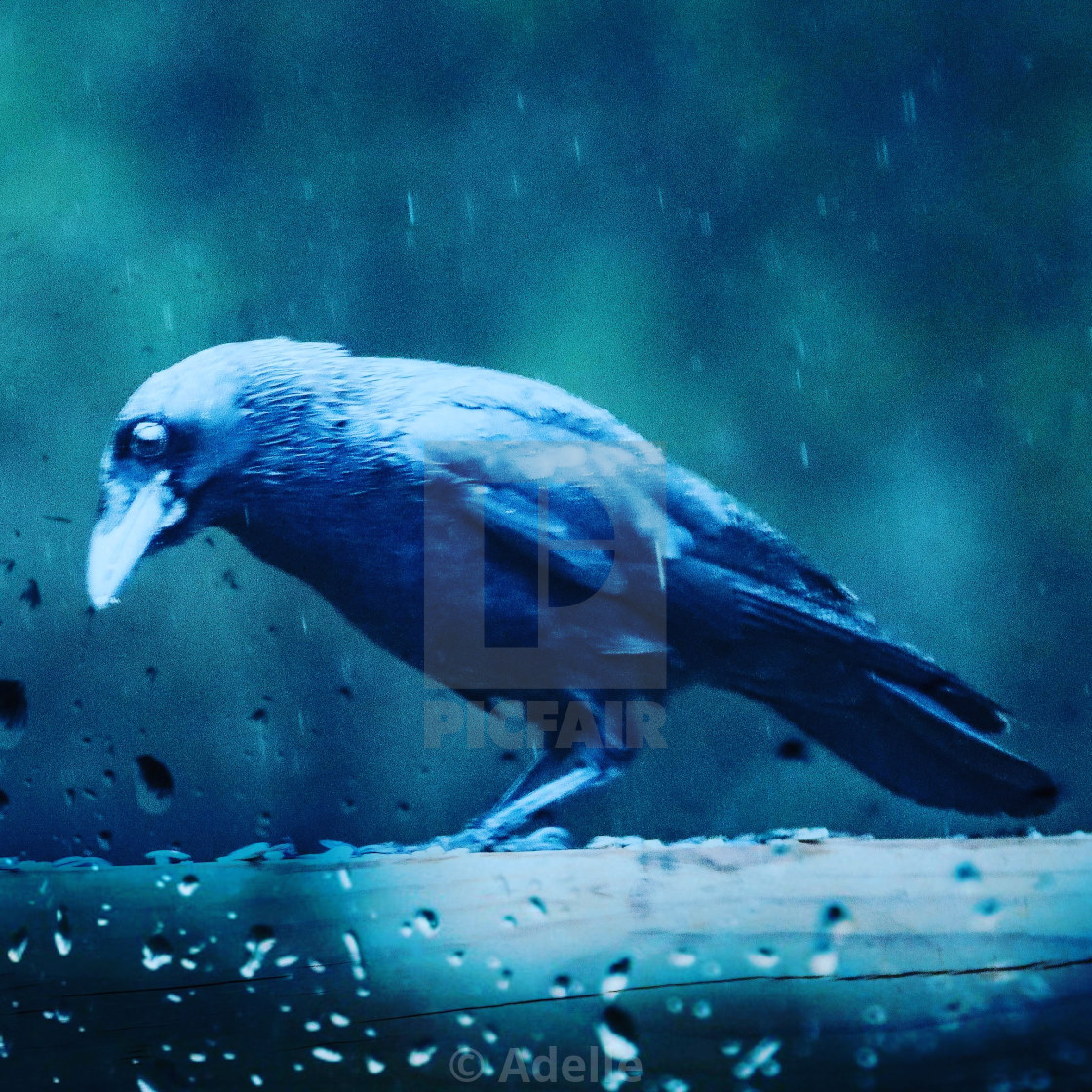 "Bleak Beak" stock image