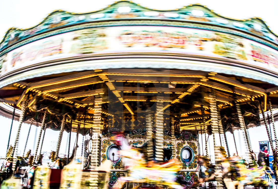 "Fairground" stock image