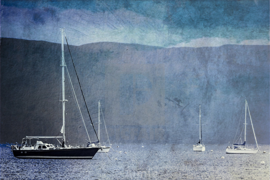 "Sail boats" by Aimie - $15.53 "Sail boats" stock image