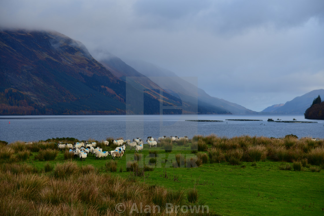 "Gairlochy" stock image