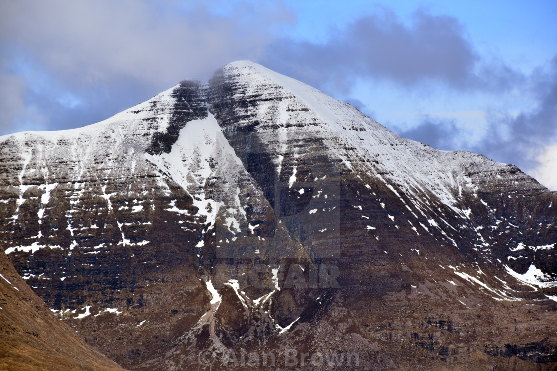 "Beinn Alligin" stock image