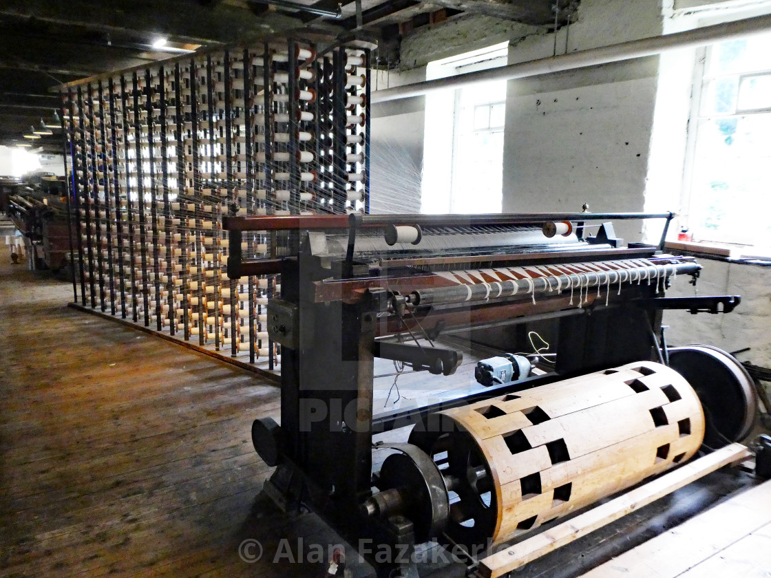 "Cotton loom" stock image