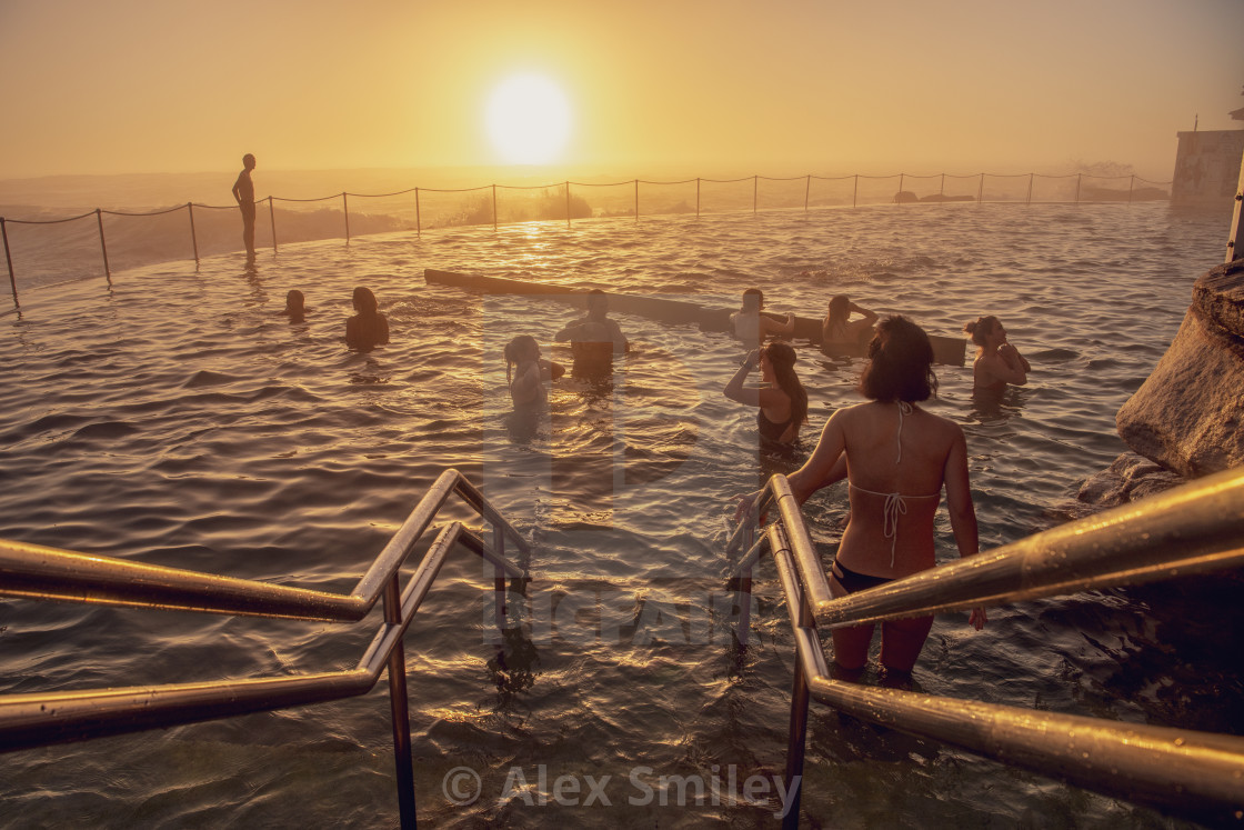 "Bronte Baths" stock image