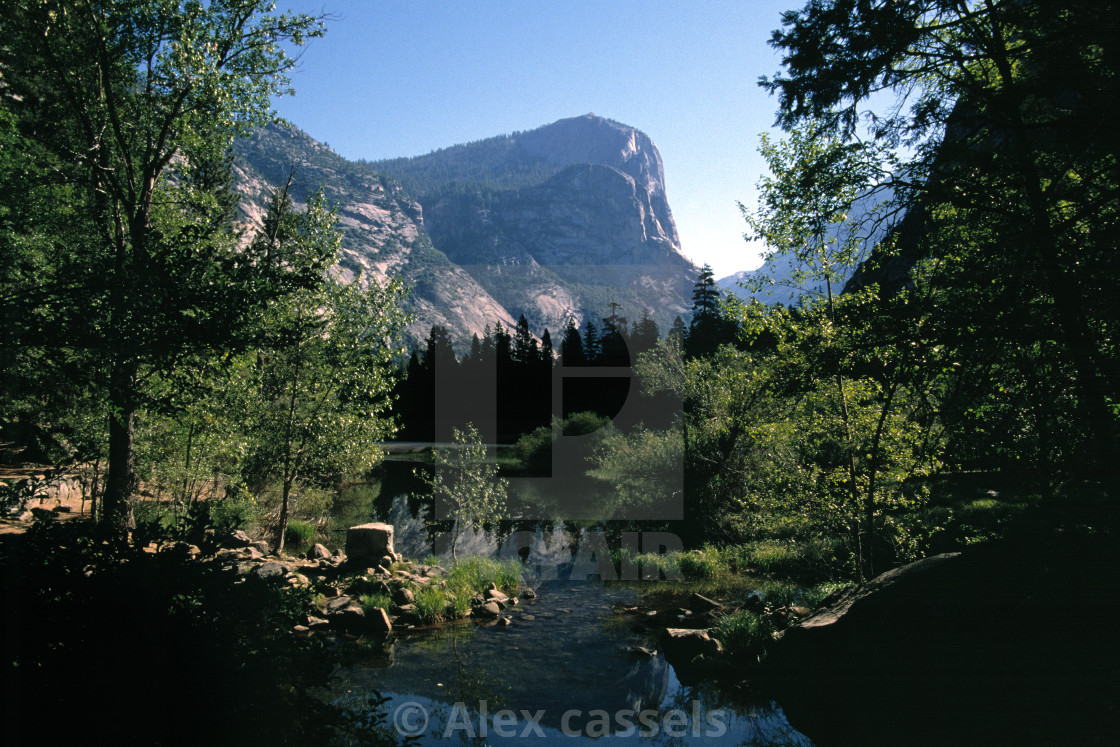 "North Dome in Yosemite" by Alex cassels - $31.72 "North Dome in Yosemite" stock image