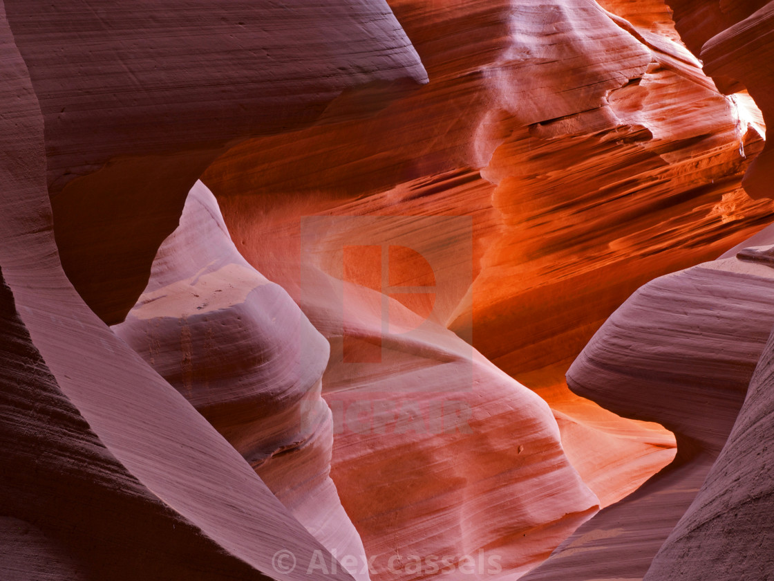 "Lower Antelope Canyon" stock image