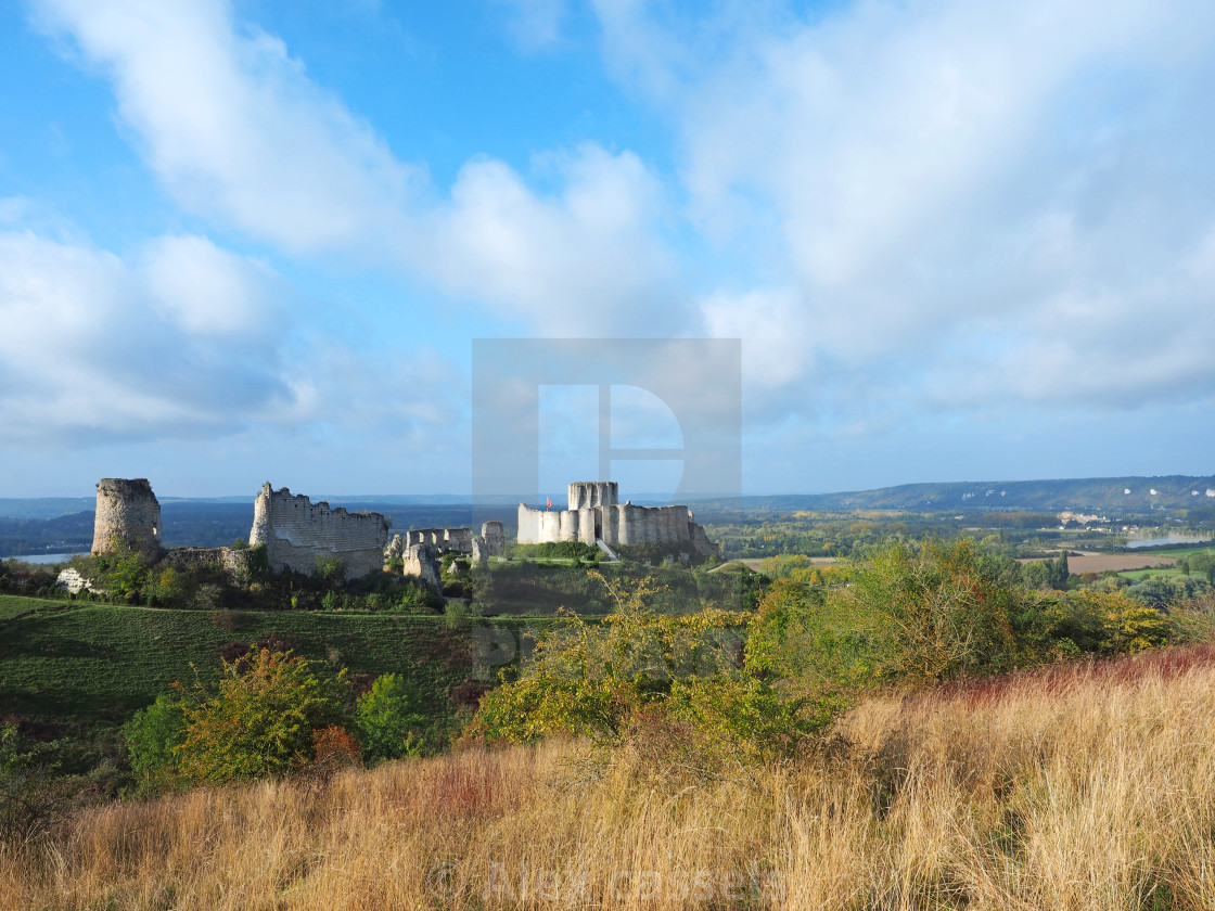 "Château Gaillard" by Alex cassels - $31.72 "Château Gaillard" stock image