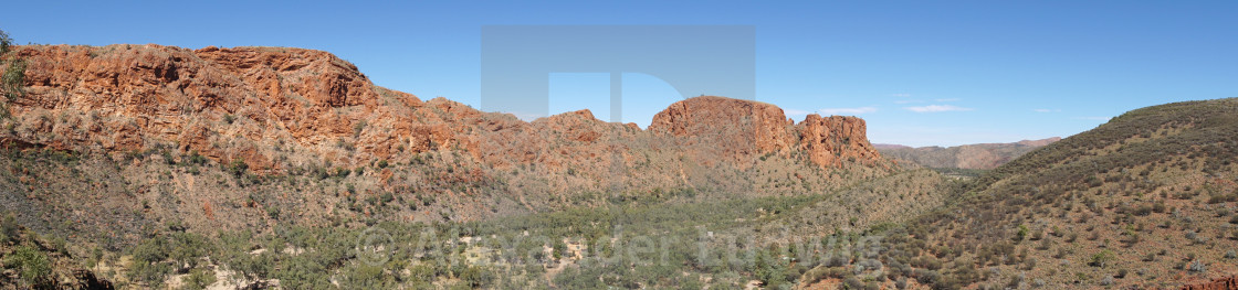 "East MacDonnell Ranges, Australia" stock image