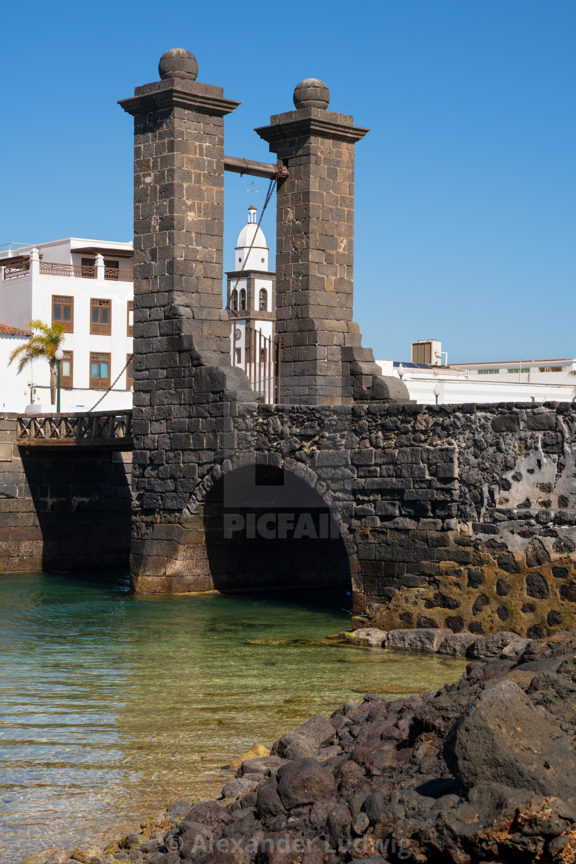 "Fort of Arrecife, Lanzarote, Spain" stock image