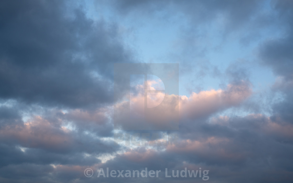 "Sky with clouds" stock image