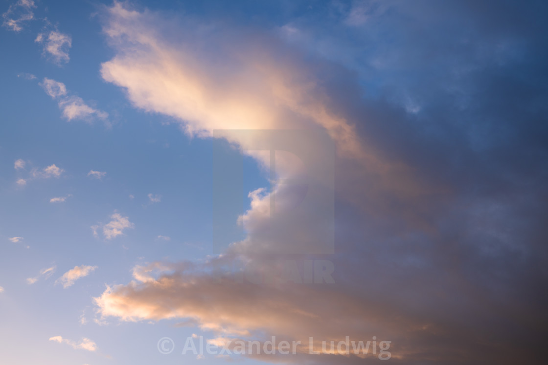 "Sky with clouds" stock image