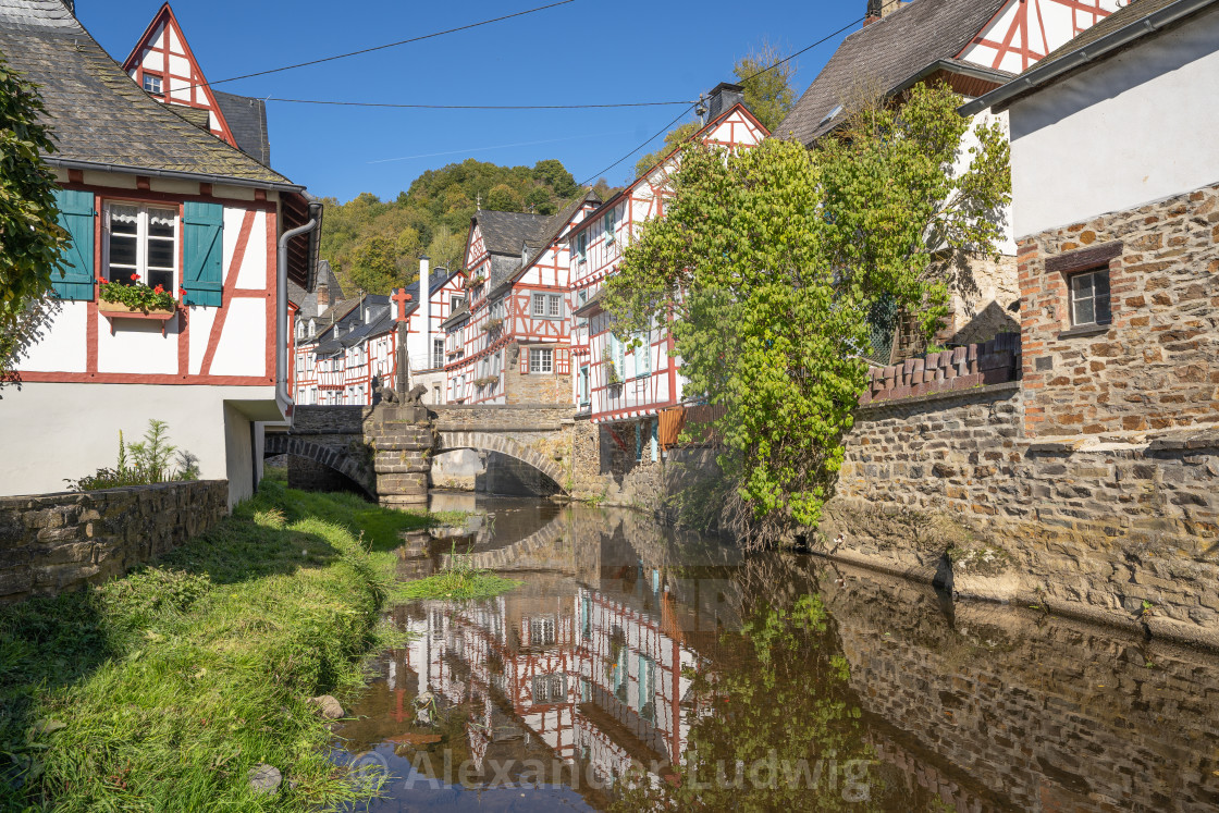 "Monreal, Eifel Mountains, Germany" stock image