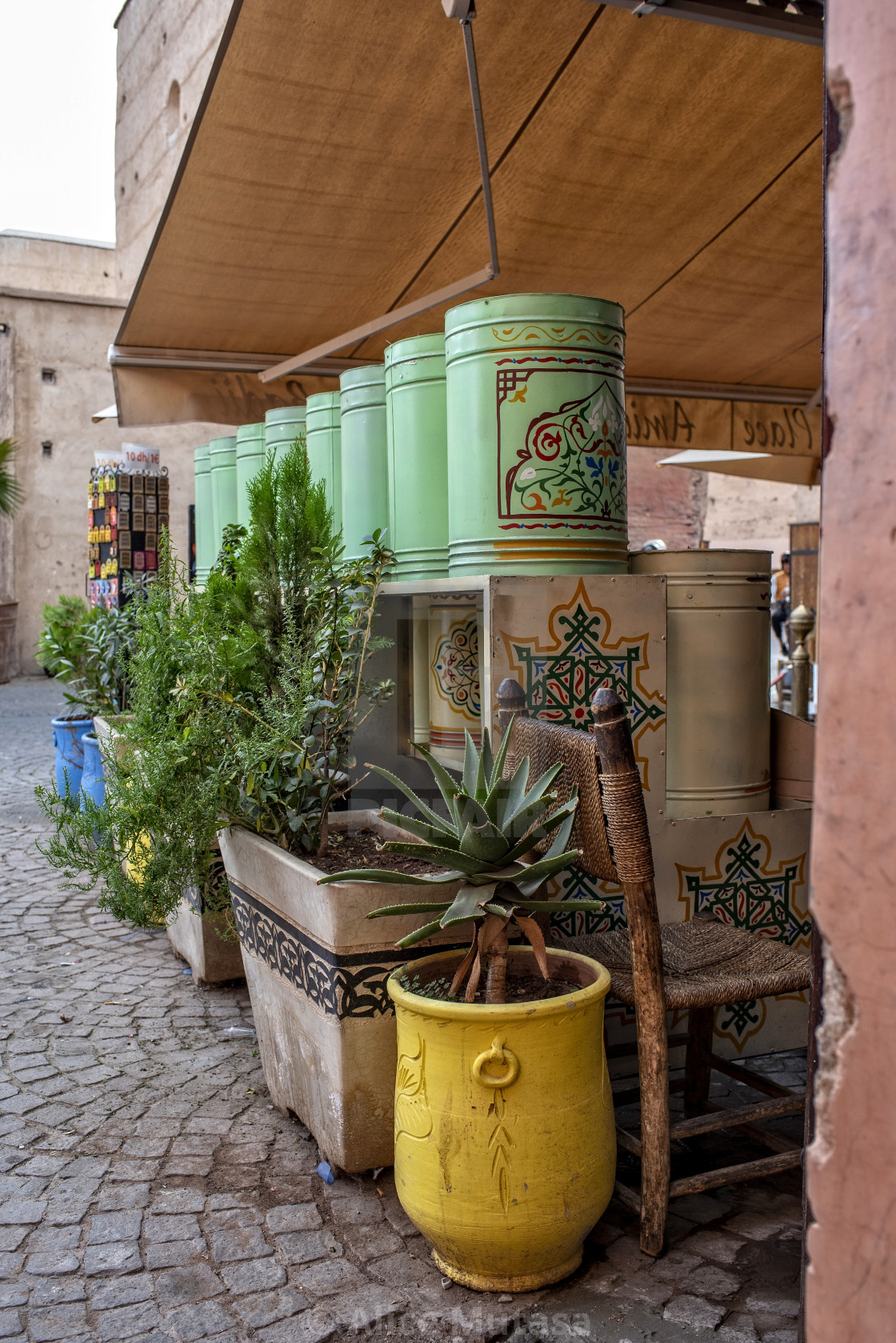 "Spice shop in Marrakech souk" by Alice Mutasa - $44.45 "Spice shop in Marrakech souk" stock image