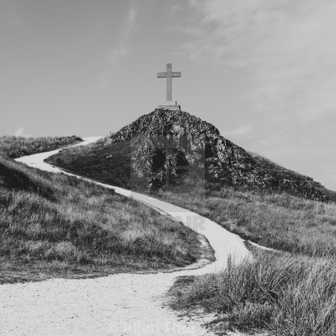 "Llanddwyn Island" stock image