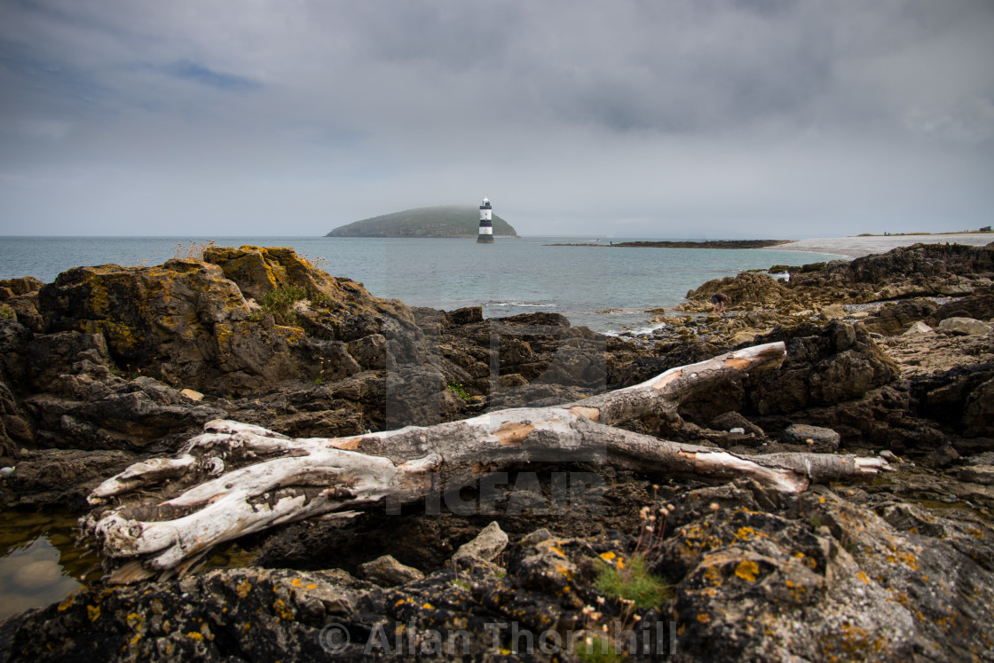 "Penmon Point Anglesey" stock image