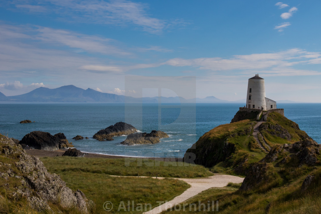 "Tŵr Bach, Ynys Llanddwyn" stock image