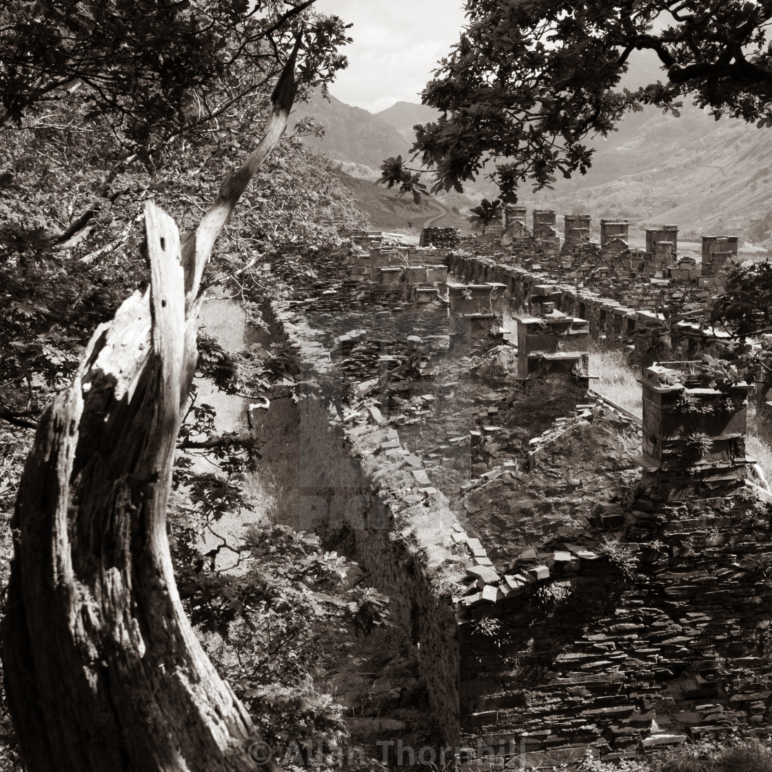 "Anglesey Barracks, Dinorwig" stock image