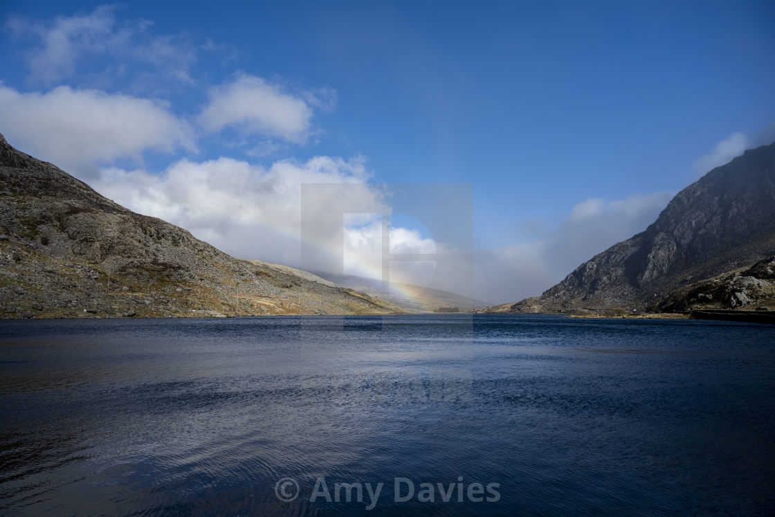 "Llyn Ogwen, Snowdonia" stock image