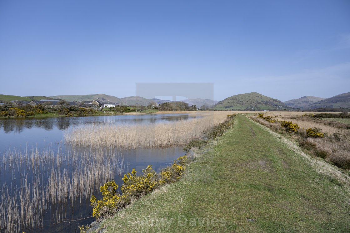 "Tywyn, Snowdonia" stock image