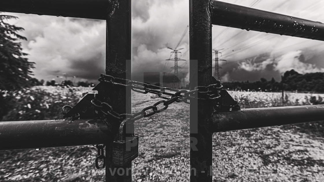 "I can't be chained" stock image