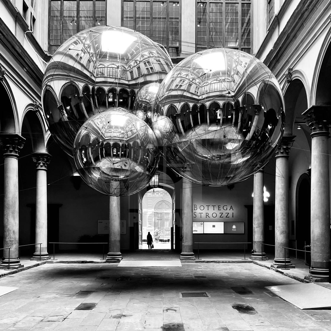 "Palazzo Strozzi, Florence" stock image