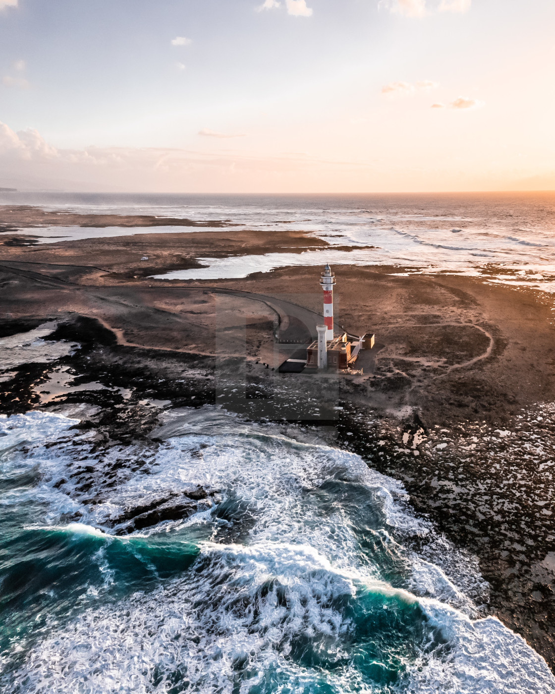 "Fuerteventura Lighthouse" stock image