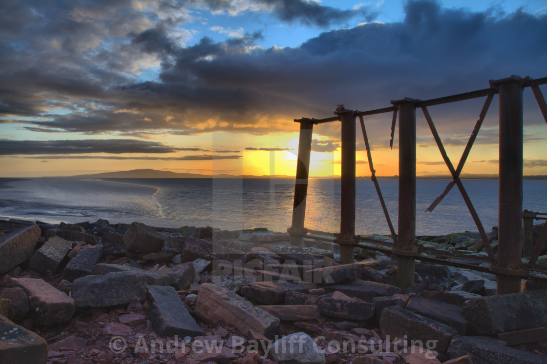 "Solway Viaduct" stock image