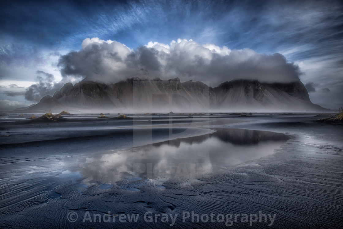 "Vestrahorn Iceland" stock image