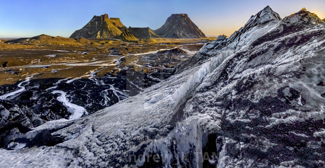 "Katla Ice Cave 03" stock image