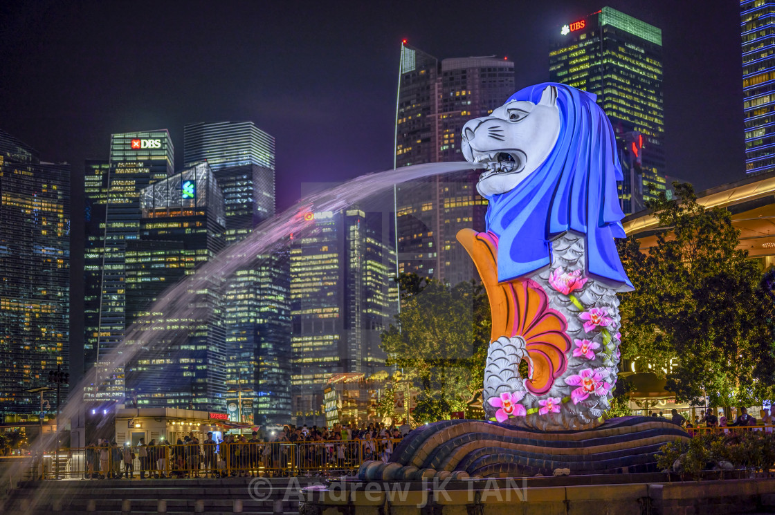 "Merlion 01" stock image