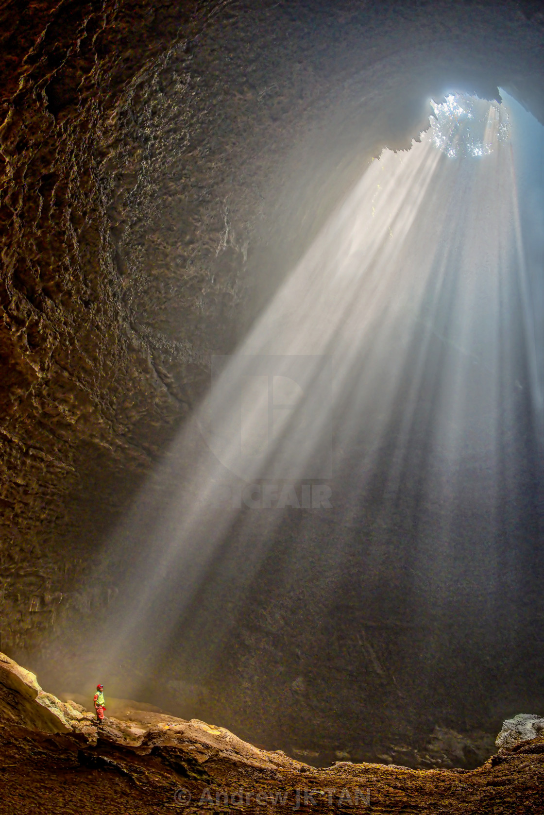 "Jomblang Cave 02" stock image