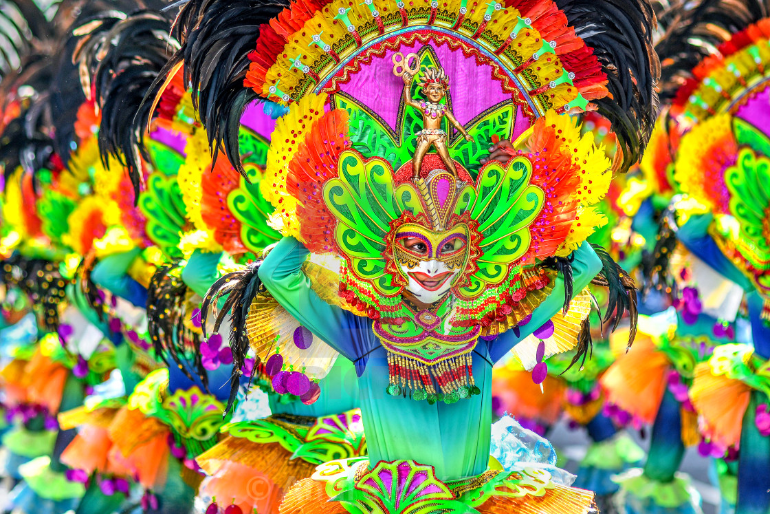 "39th Masskara Festival 01" stock image