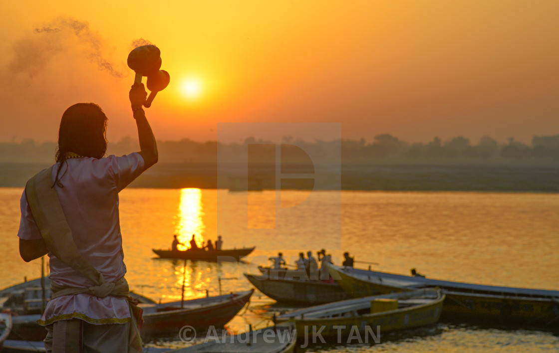 "Varanasi 08" stock image