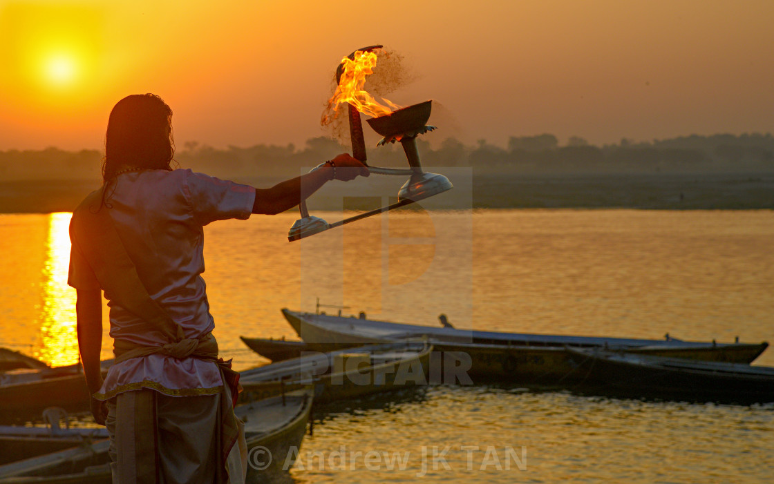 "Varanasi 09" stock image