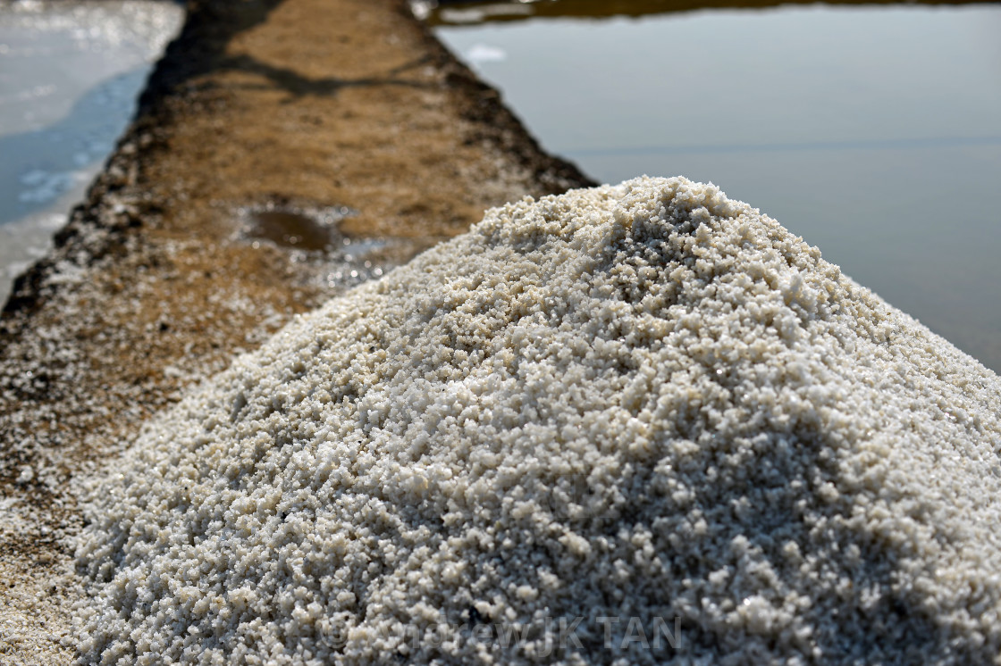 "Salt Farming in Kakinada 02" stock image