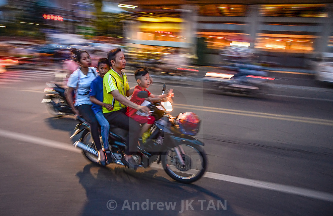 "Phnom Penh life 04" stock image