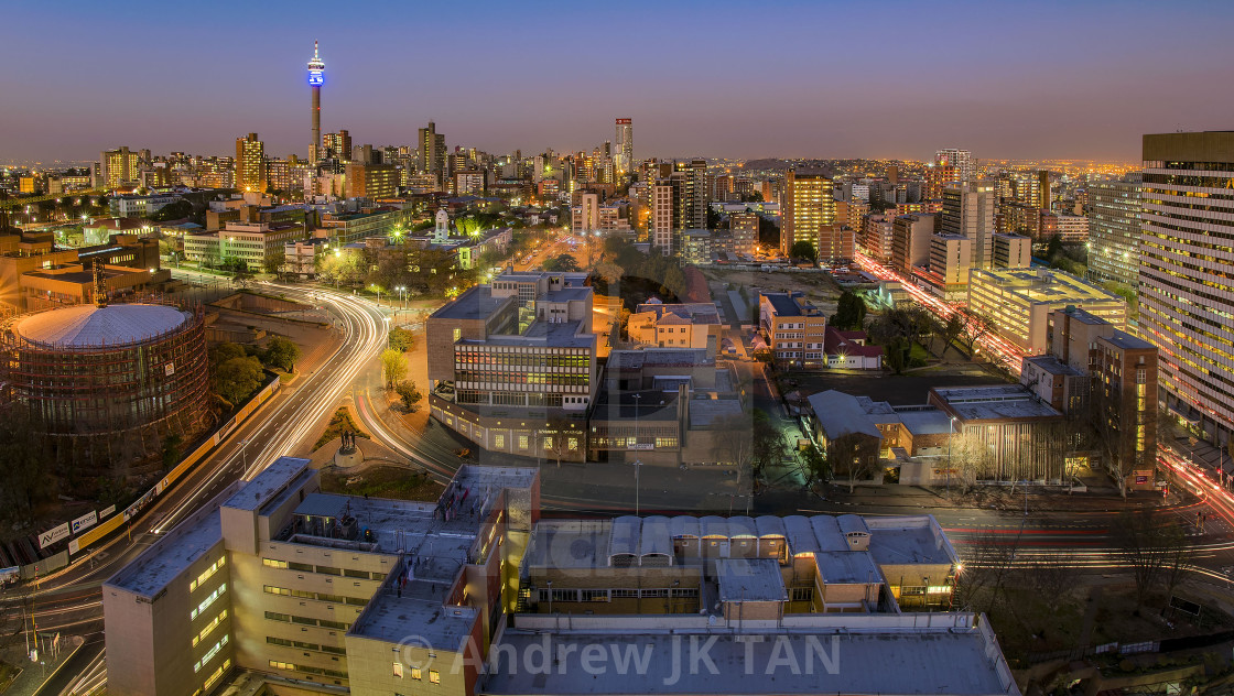 "Joburg Cityscape 01" stock image