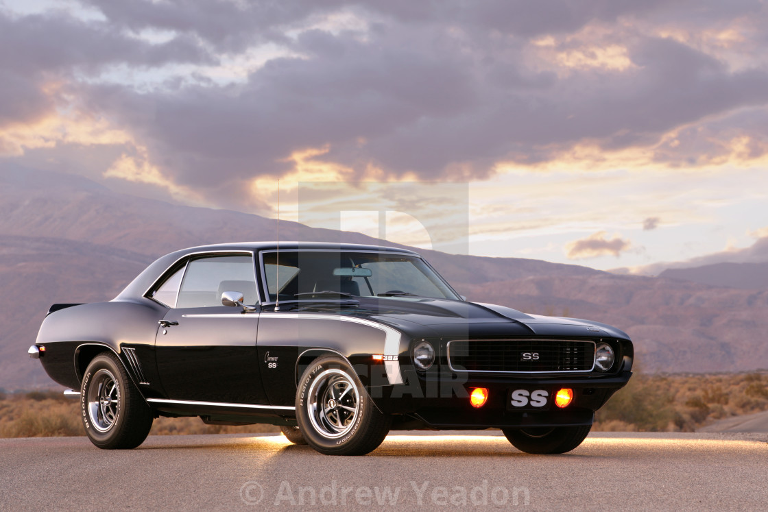 "Chevrolet Camaro RS/SS 1969" by Andrew Yeadon - £9.92 "Chevrolet Camaro RS/SS 1969" stock image